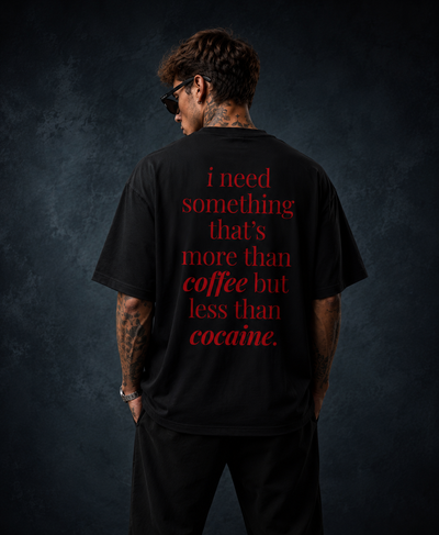 More Than Coffee Oversized T-Shirt