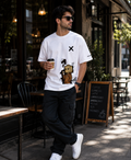 FACELESS White Oversized Tee | RINOKU CHAOS