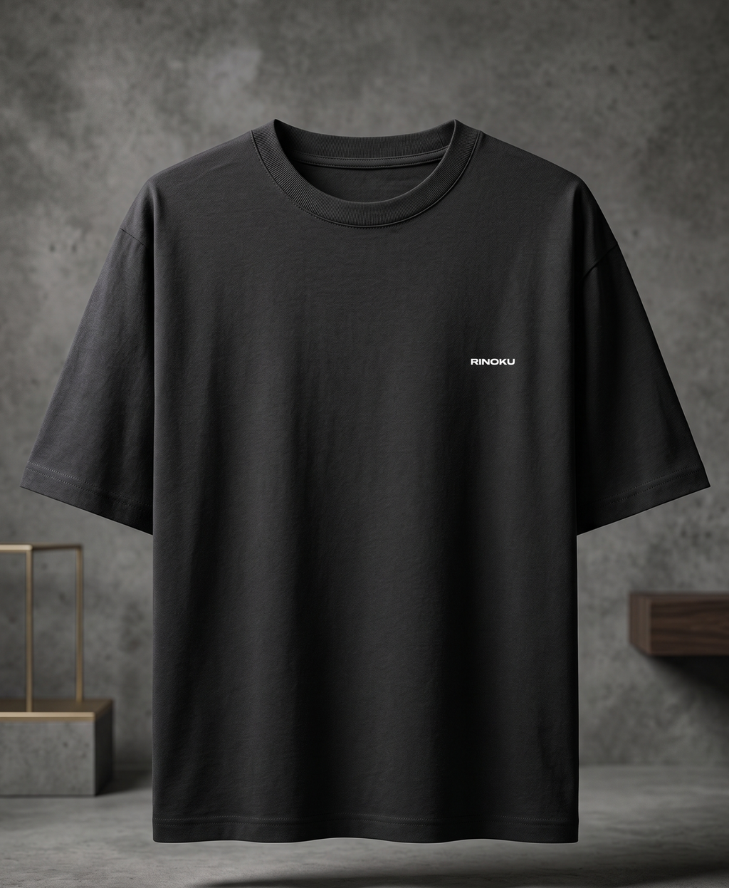 UNCHAINED Black Oversized Tee | RINOKU CHAOS