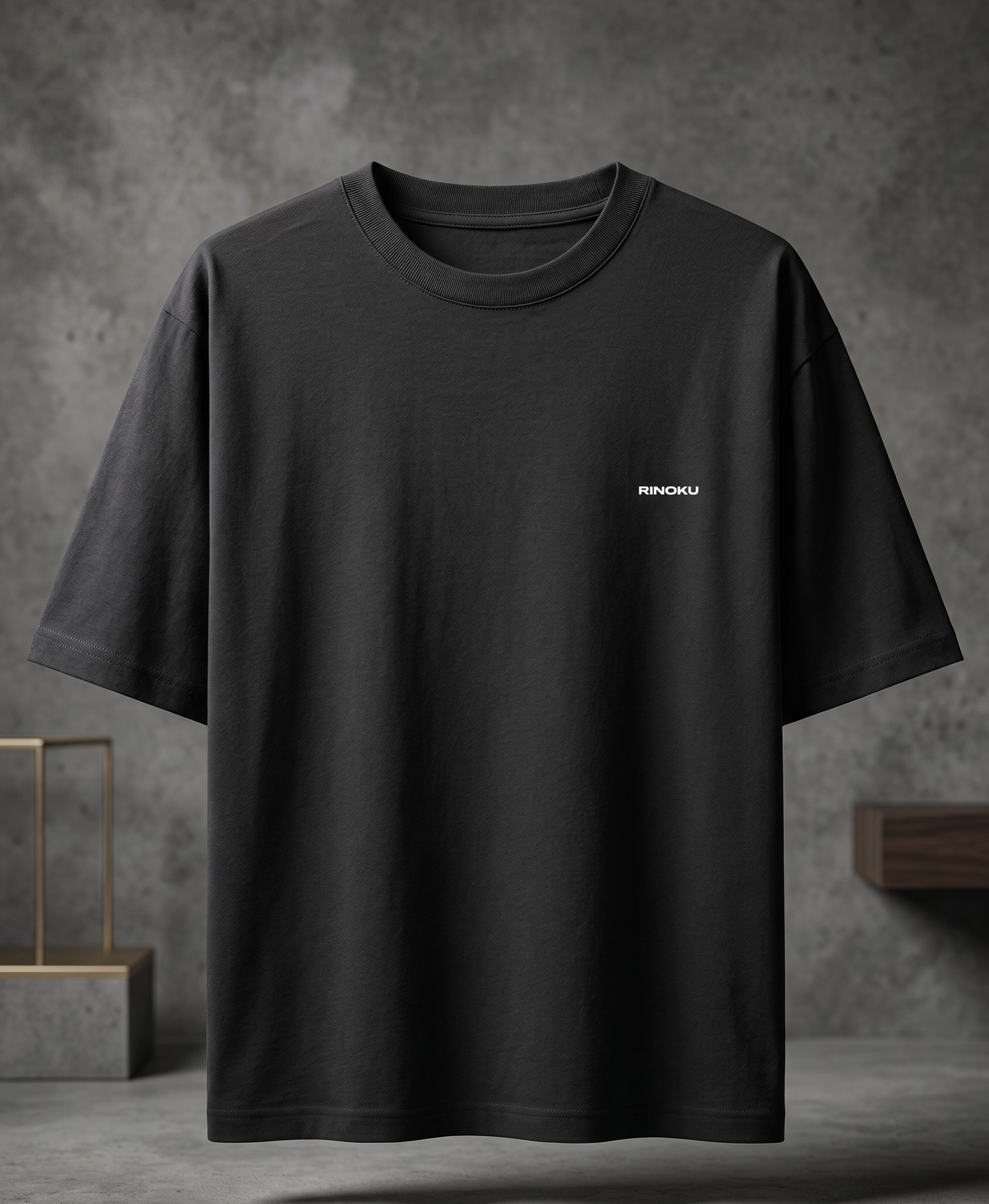 UNCHAINED Black Oversized Tee | RINOKU CHAOS