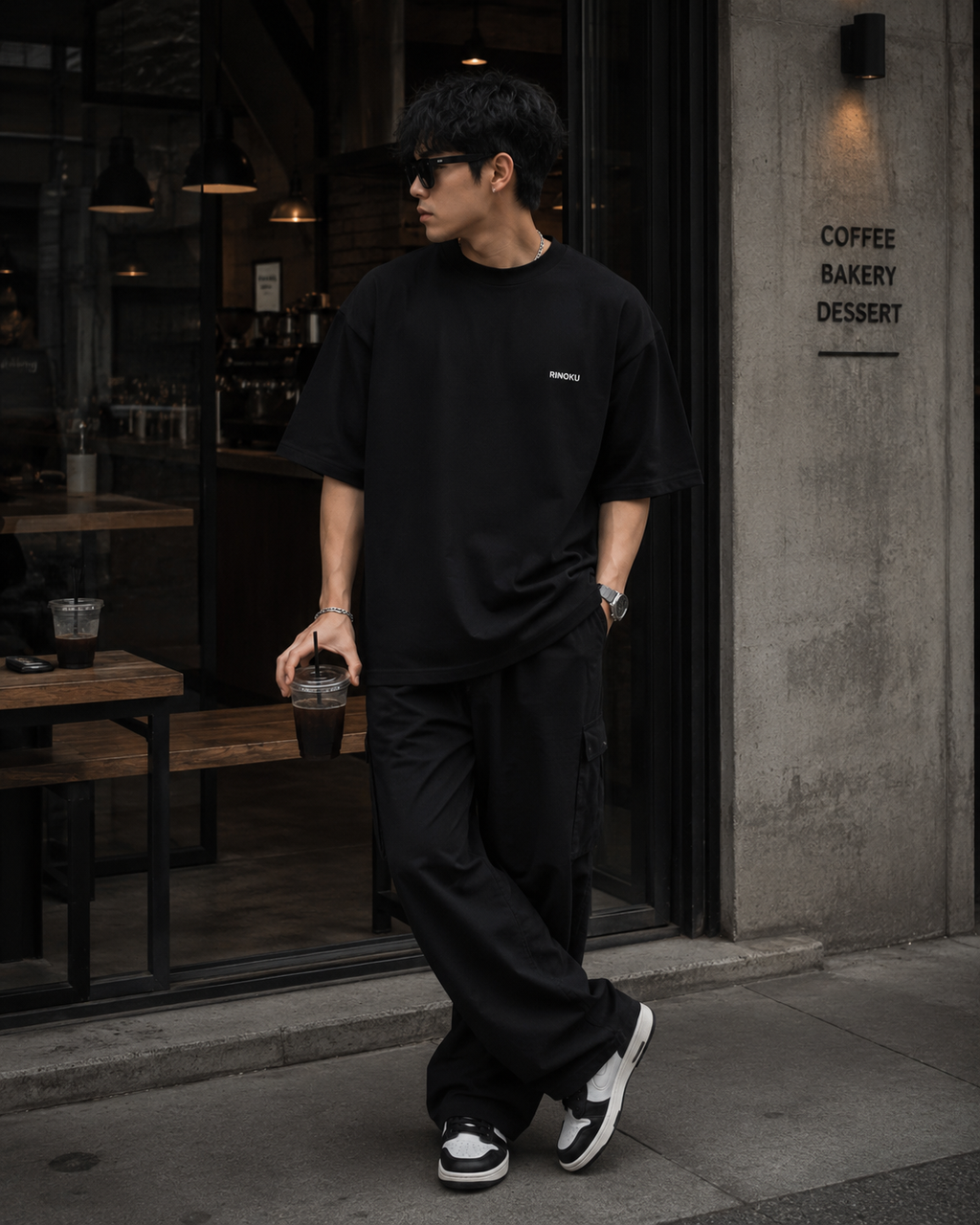 OUR KARMA Oversized Terry T-Shirt | Premium Streetwear Graphic Tee