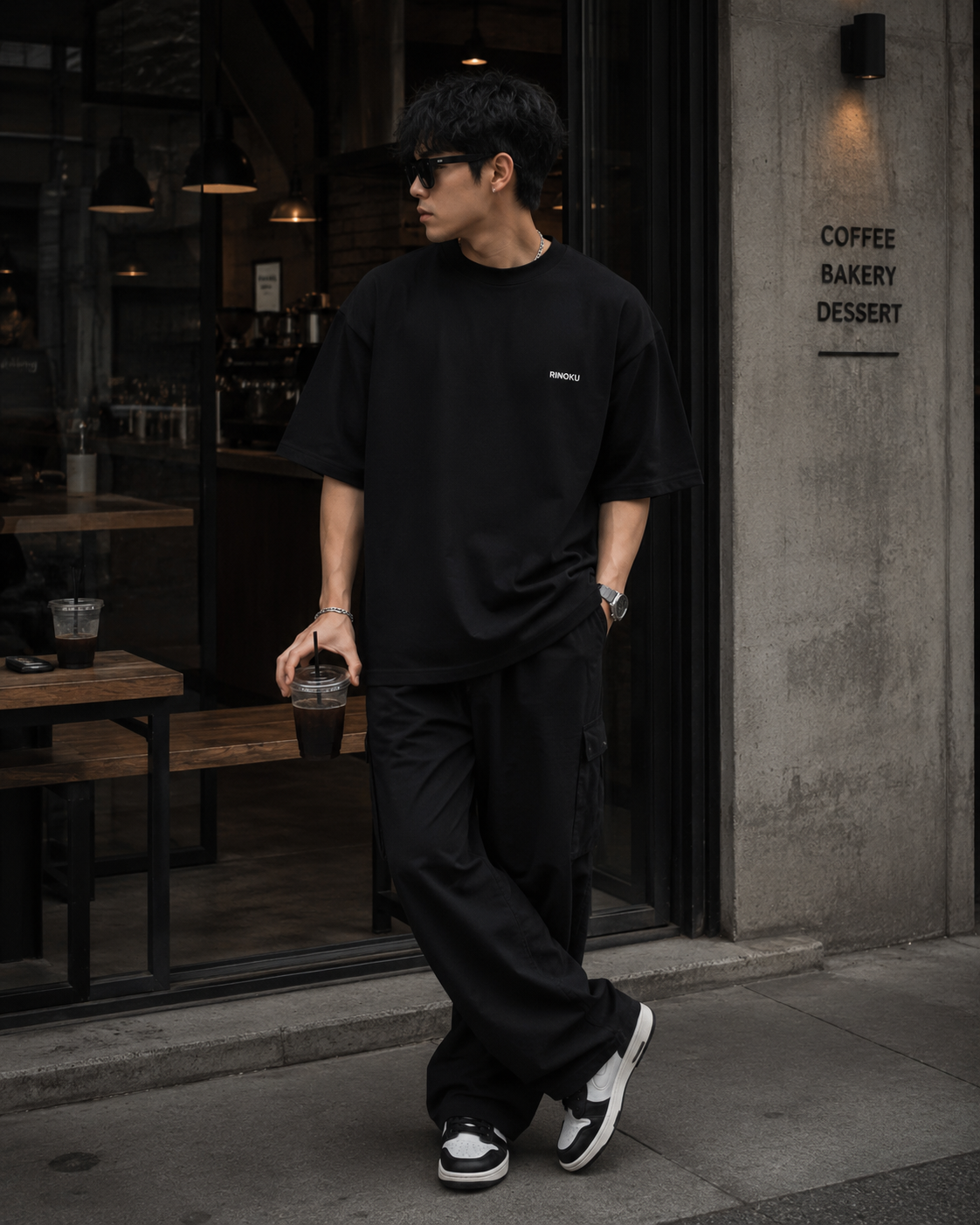 OUR KARMA Oversized Terry T-Shirt | Premium Streetwear Graphic Tee