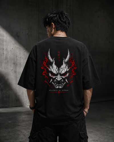 Crimson Eyes Oversized T-Shirt