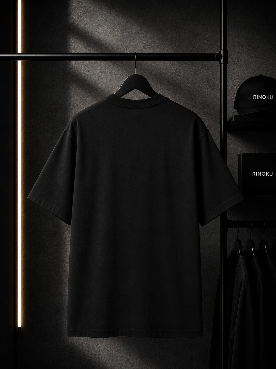 RINOKU Essential Crew Tee | Budget Pick — 180 GSM Cotton