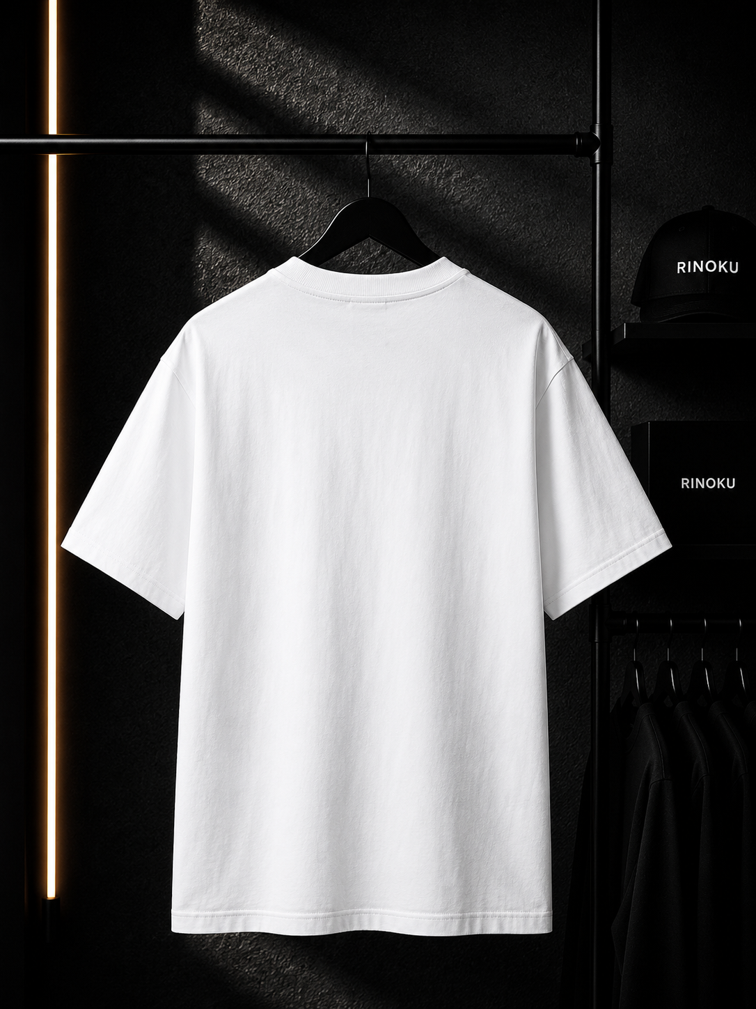 RINOKU Essential Crew Tee | Budget Pick — 180 GSM Cotton