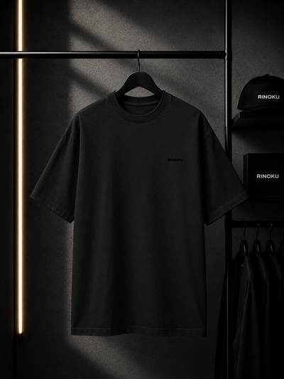 RINOKU Essential Crew Tee | Budget Pick — 180 GSM Cotton