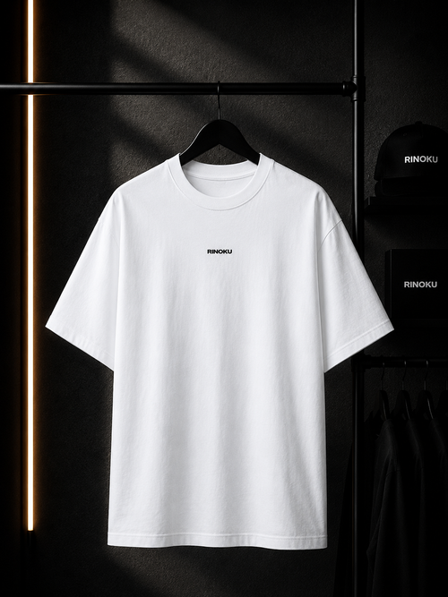 Cotton Unisex Oversized Classic T-Shirt | Premium 240 GSM Cotton | RINOKU