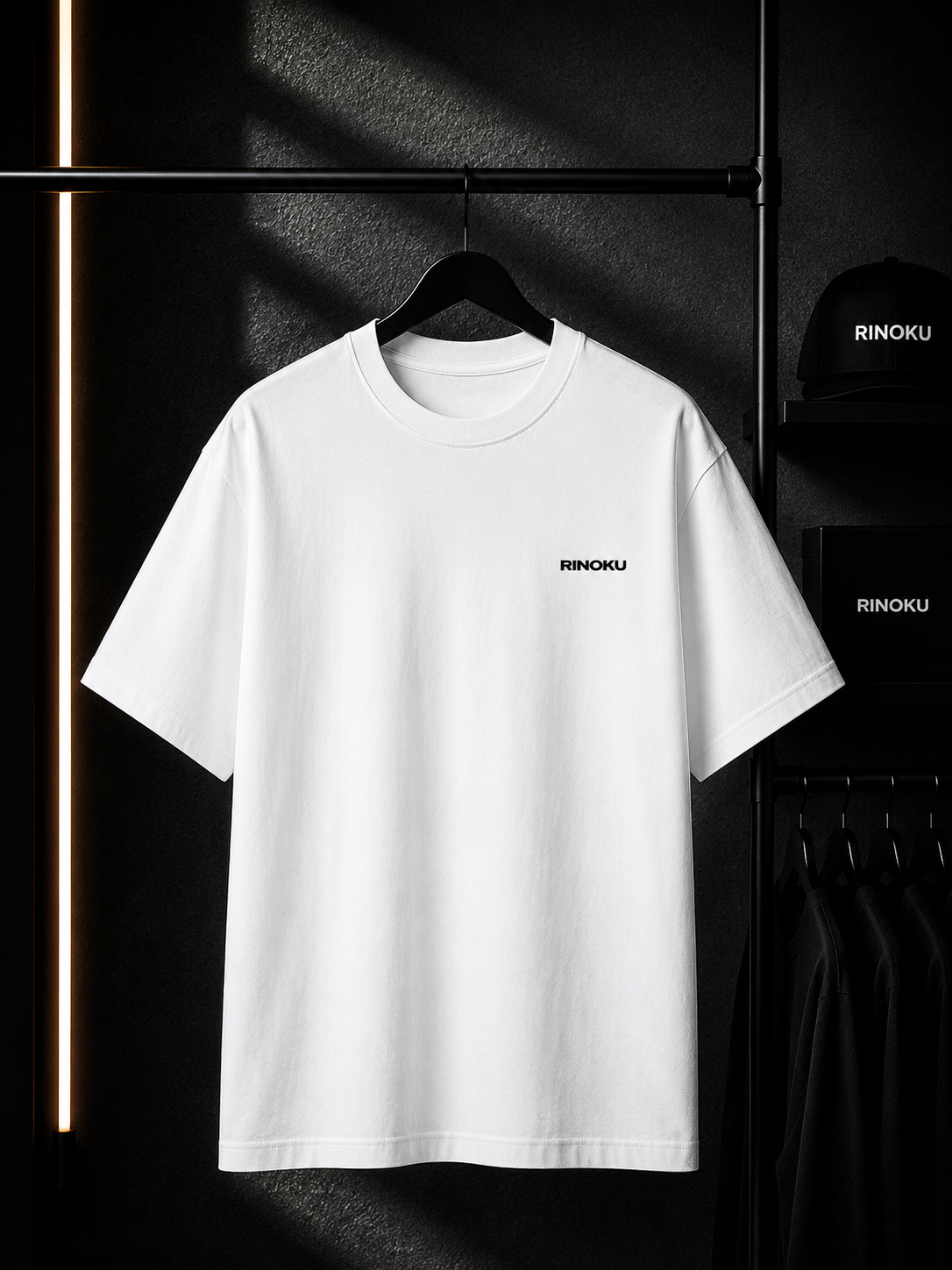 RINOKU Essential Crew Tee | Budget Pick — 180 GSM Cotton